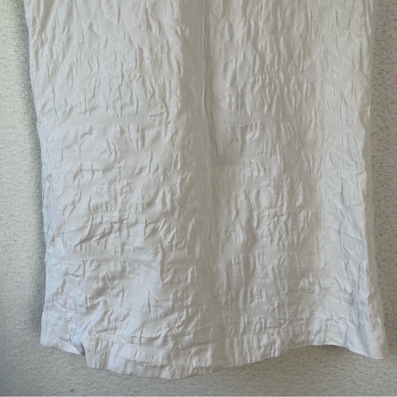 Gabar New York Vintage white vest women’s S or XS long line floral textured vest - Picture 11 of 16